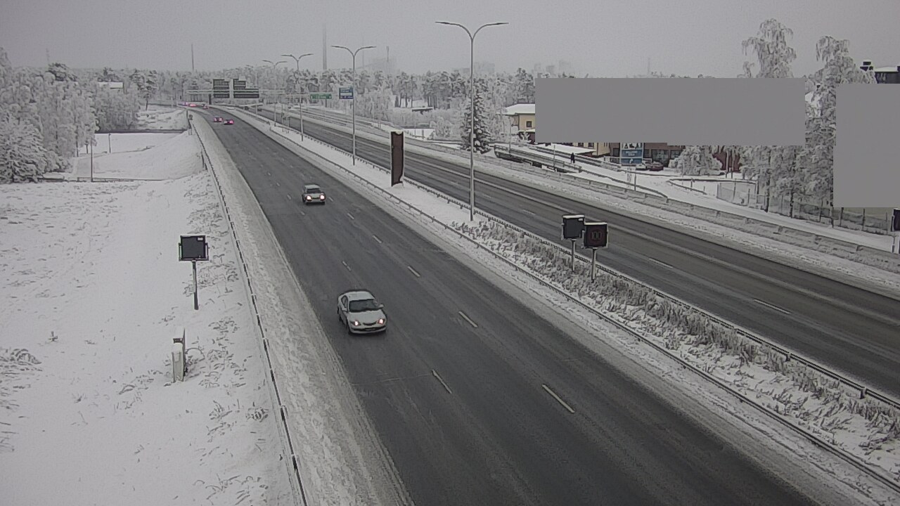 Kelikamerat Kuva Tie 4 Oulu Intiö, Oulu, Pohjois-Pohjanmaa