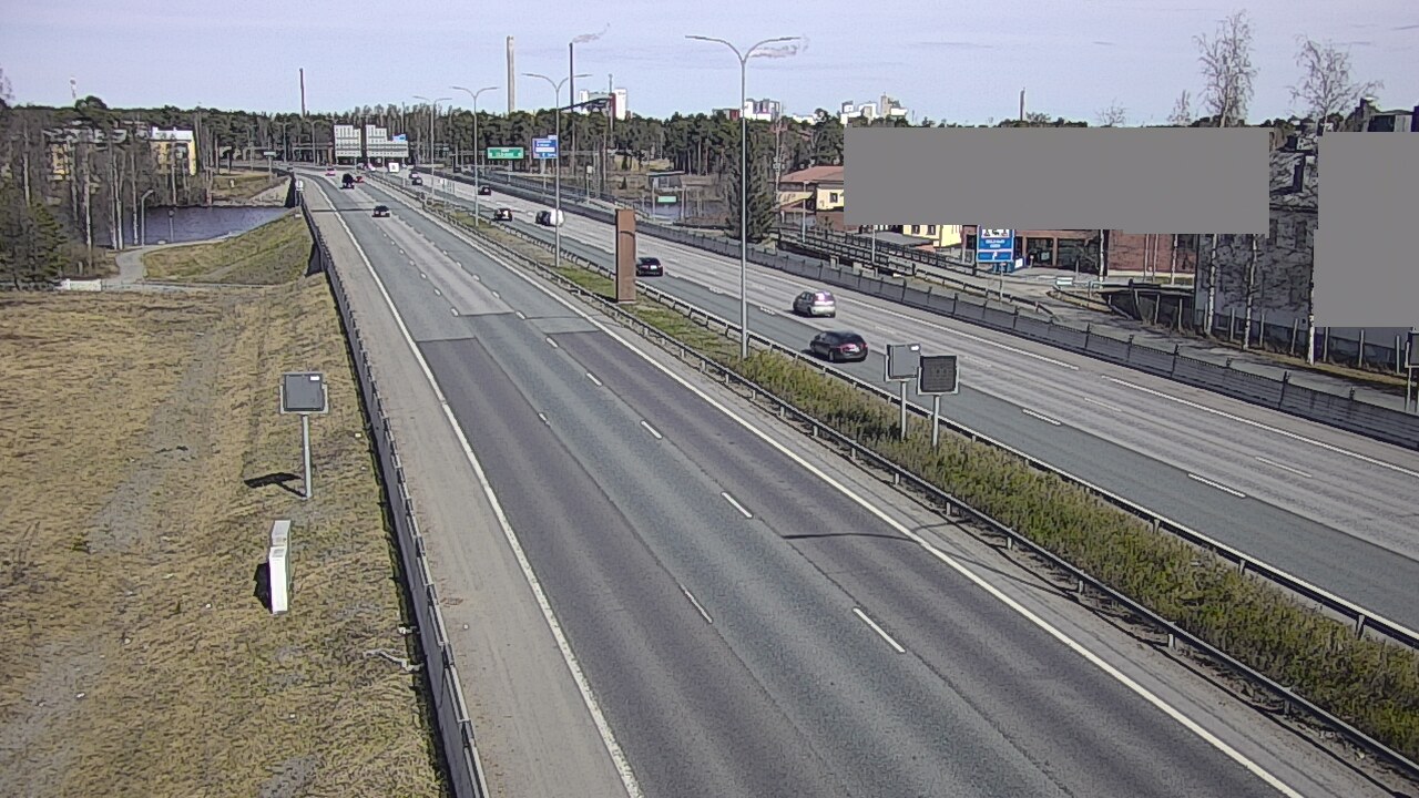 Weather Camera Image Road 4 Oulu, Intiö, Oulu, Pohjois-Pohjanmaa