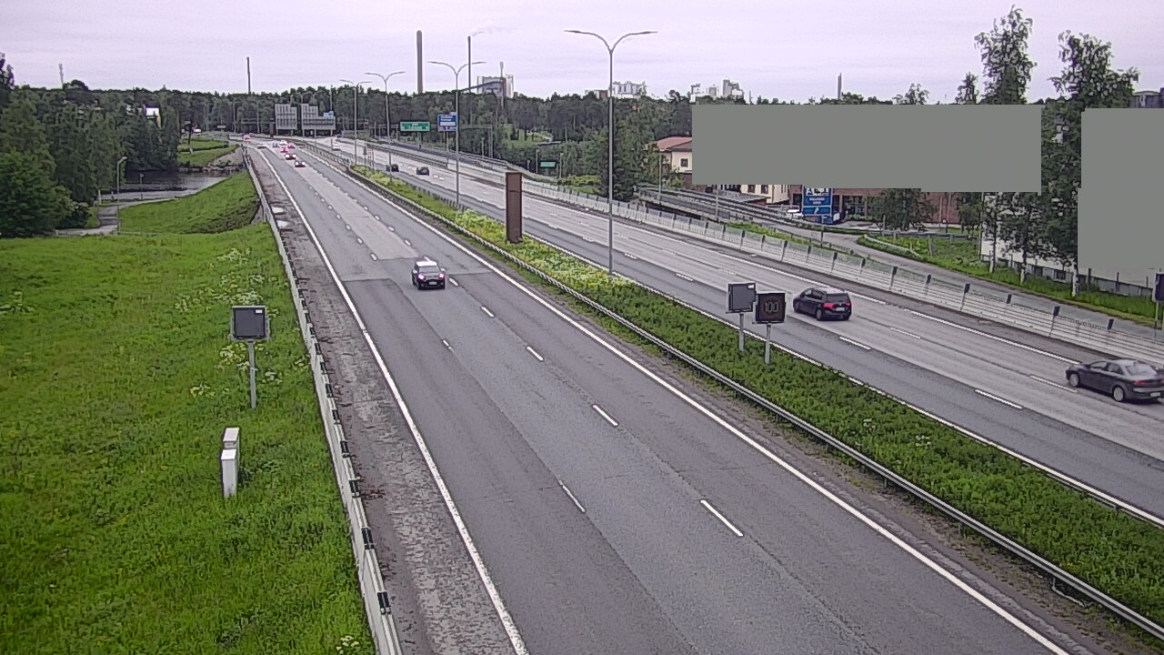 Kelikamerat Kuva Tie 4 Oulu Intiö, Oulu, Pohjois-Pohjanmaa