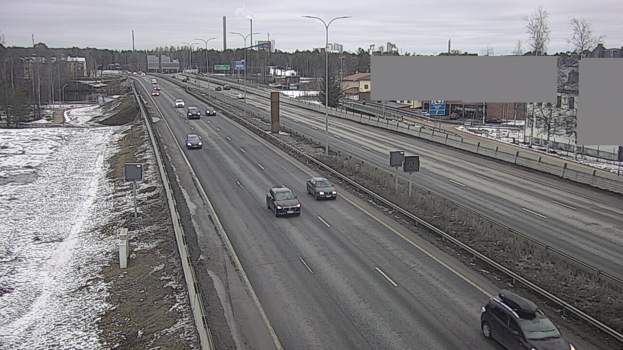 Kelikamerat Kuva Tie 4 Oulu Intiö, Oulu, Pohjois-Pohjanmaa