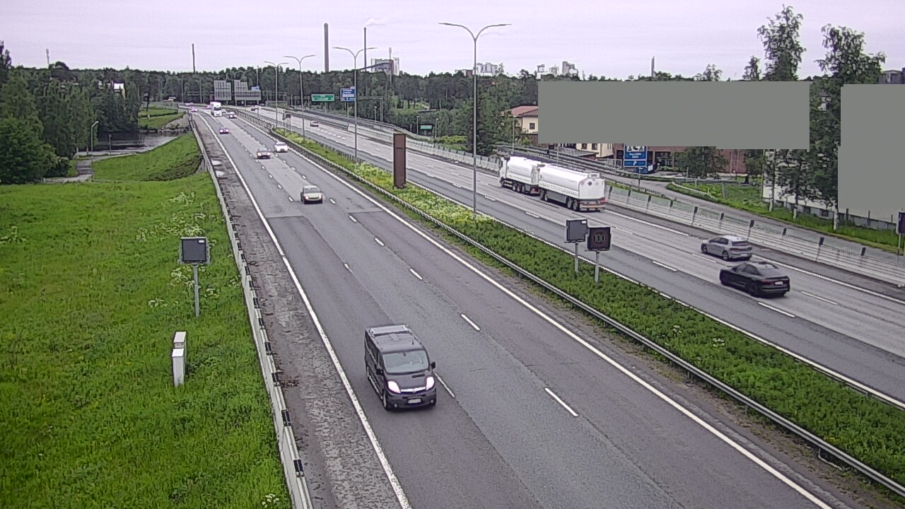 Kelikamerat Kuva Tie 4 Oulu Intiö, Oulu, Pohjois-Pohjanmaa