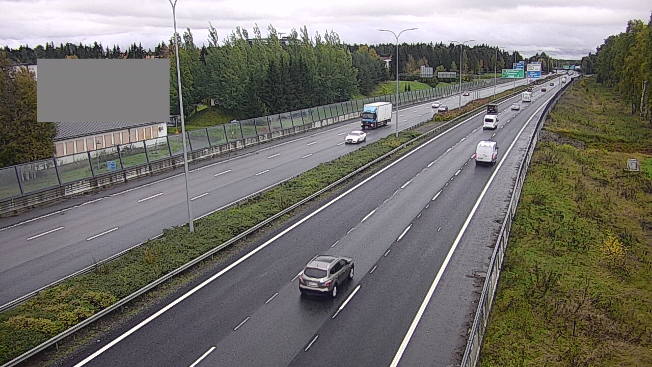 Weather Camera Image Road 4 Oulu, Intiö, Oulu, Pohjois-Pohjanmaa