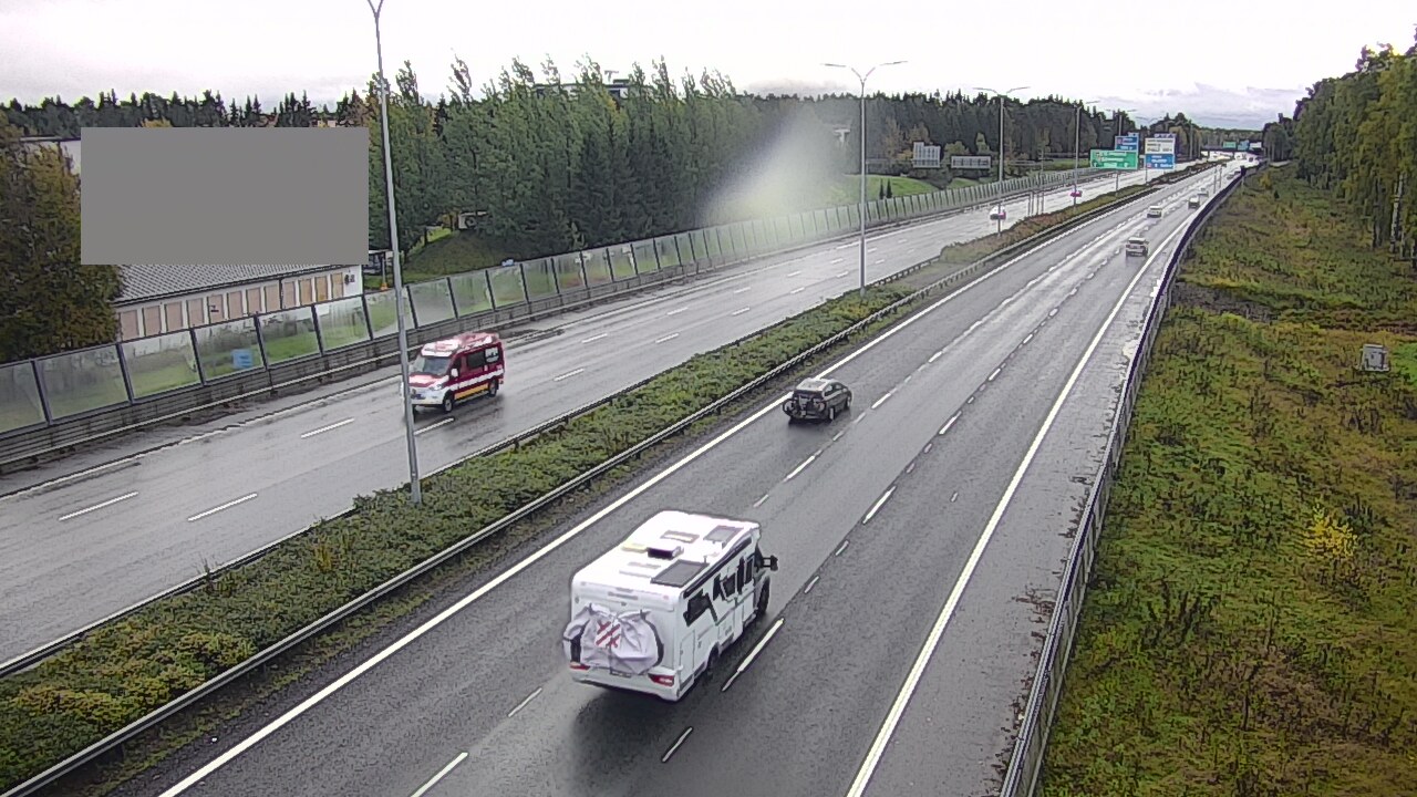 Weather Camera Image Road 4 Oulu, Intiö, Oulu, Pohjois-Pohjanmaa
