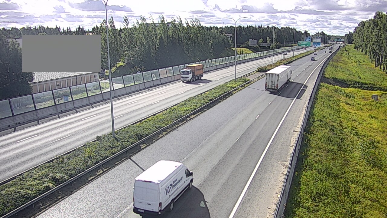 Kelikamerat Kuva Tie 4 Oulu Intiö, Oulu, Pohjois-Pohjanmaa