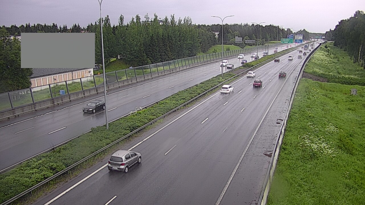 Weather Camera Image Road 4 Oulu, Intiö, Oulu, Pohjois-Pohjanmaa