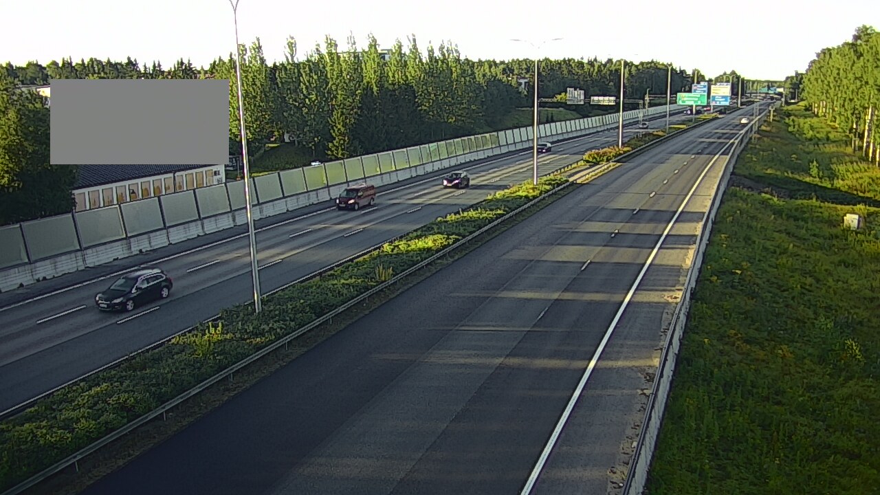 Weather Camera Image Road 4 Oulu, Intiö, Oulu, Pohjois-Pohjanmaa