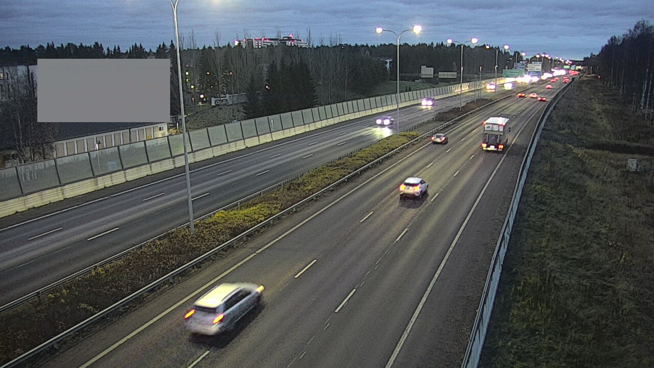 Kelikamerat Kuva Tie 4 Oulu Intiö, Oulu, Pohjois-Pohjanmaa