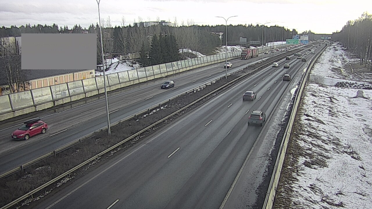 Kelikamerat Kuva Tie 4 Oulu Intiö, Oulu, Pohjois-Pohjanmaa