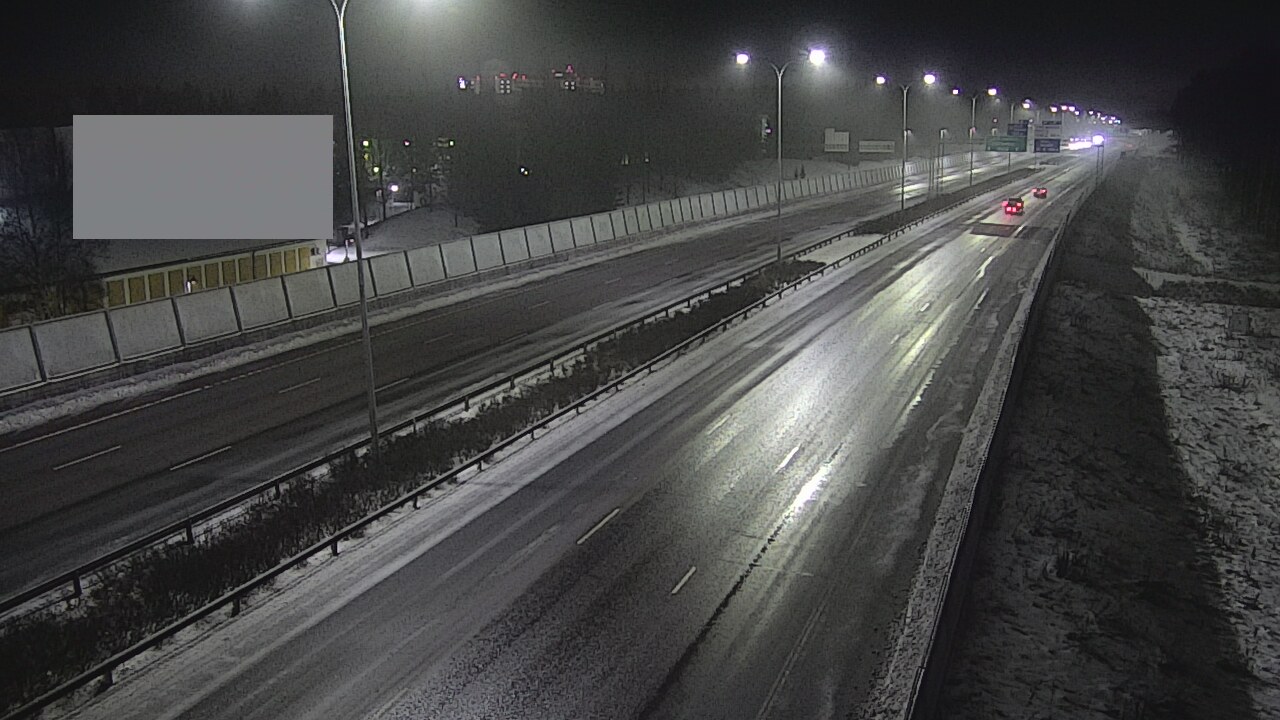 Weather Camera Image Väg 4 Uleåborg, Intiö, Oulu, Pohjois-Pohjanmaa