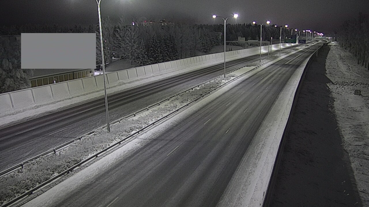 Weather Camera Image Road 4 Oulu, Intiö, Oulu, Pohjois-Pohjanmaa