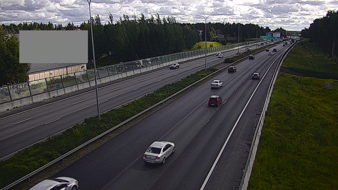 Kelikamerat Kuva Tie 4 Oulu Intiö, Oulu, Pohjois-Pohjanmaa