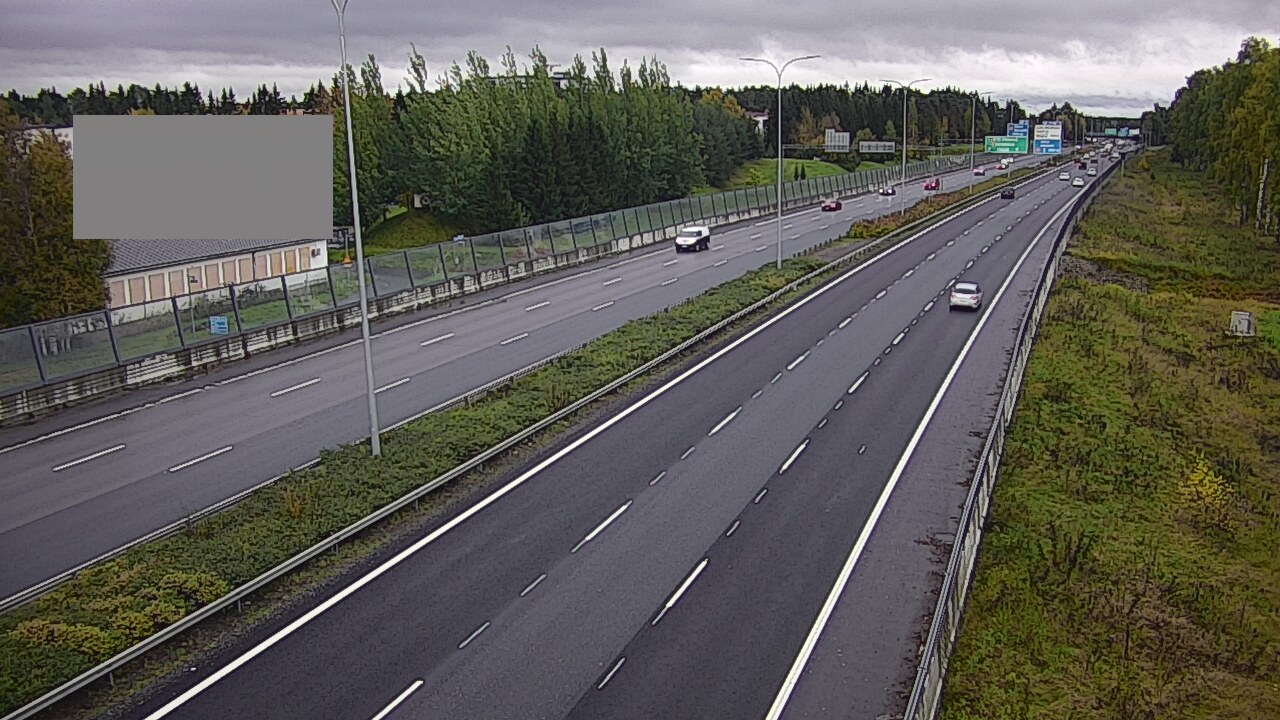 Weather Camera Image Road 4 Oulu, Intiö, Oulu, Pohjois-Pohjanmaa