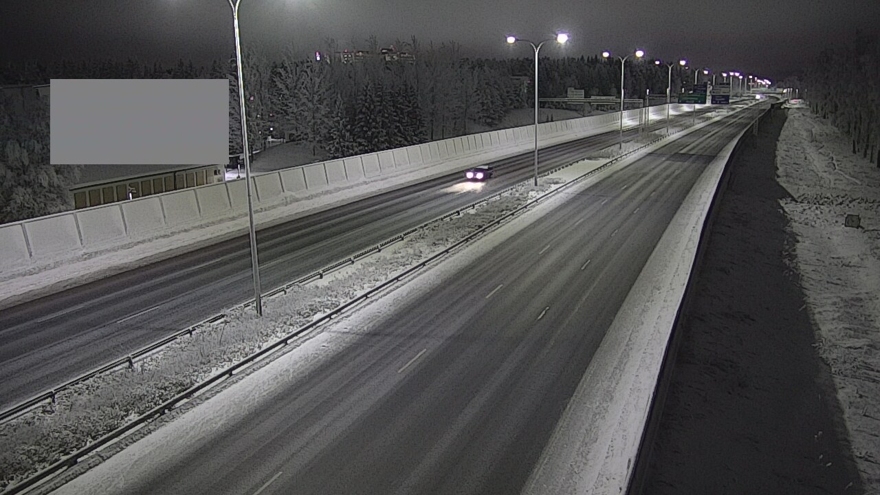 Weather Camera Image Road 4 Oulu, Intiö, Oulu, Pohjois-Pohjanmaa