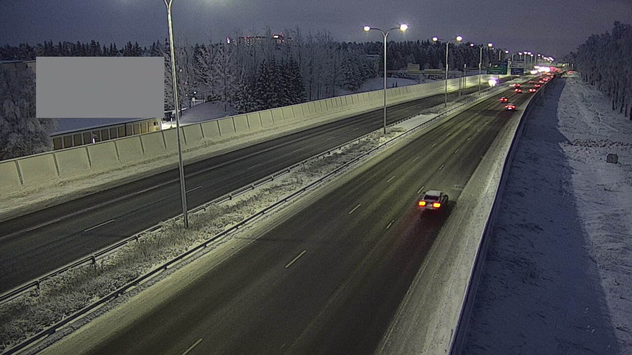 Kelikamerat Kuva Tie 4 Oulu Intiö, Oulu, Pohjois-Pohjanmaa