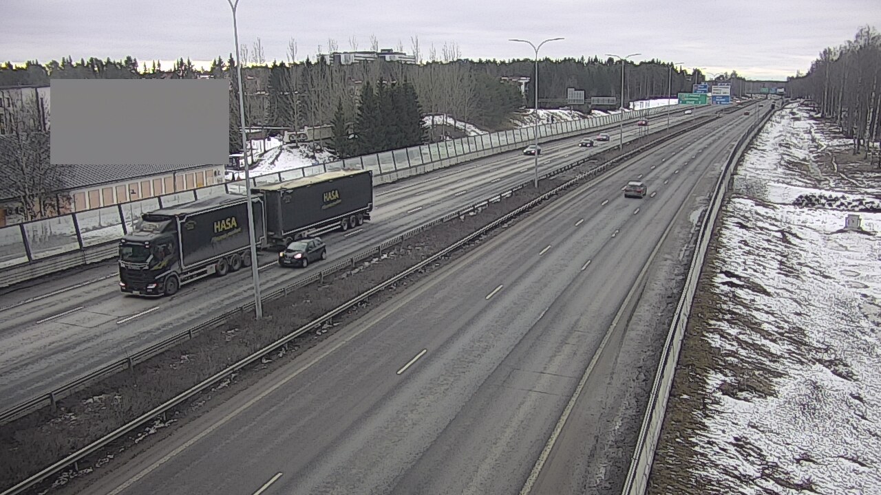 Kelikamerat Kuva Tie 4 Oulu Intiö, Oulu, Pohjois-Pohjanmaa