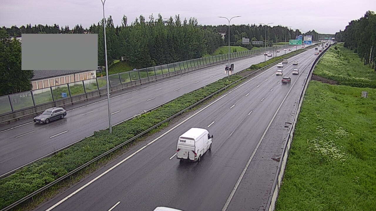 Weather Camera Image Road 4 Oulu, Intiö, Oulu, Pohjois-Pohjanmaa