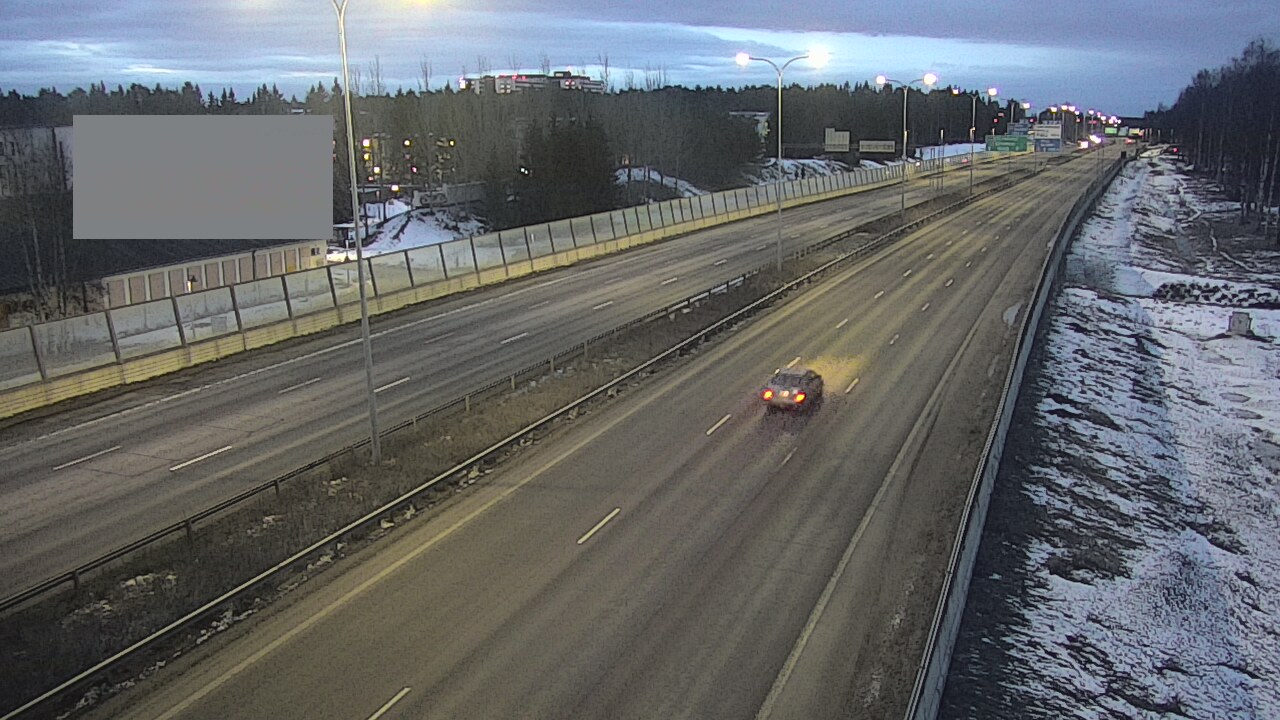 Kelikamerat Kuva Tie 4 Oulu Intiö, Oulu, Pohjois-Pohjanmaa