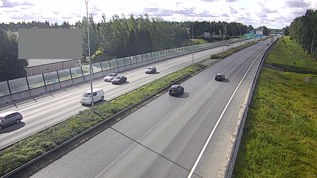 Kelikamerat Kuva Tie 4 Oulu Intiö, Oulu, Pohjois-Pohjanmaa