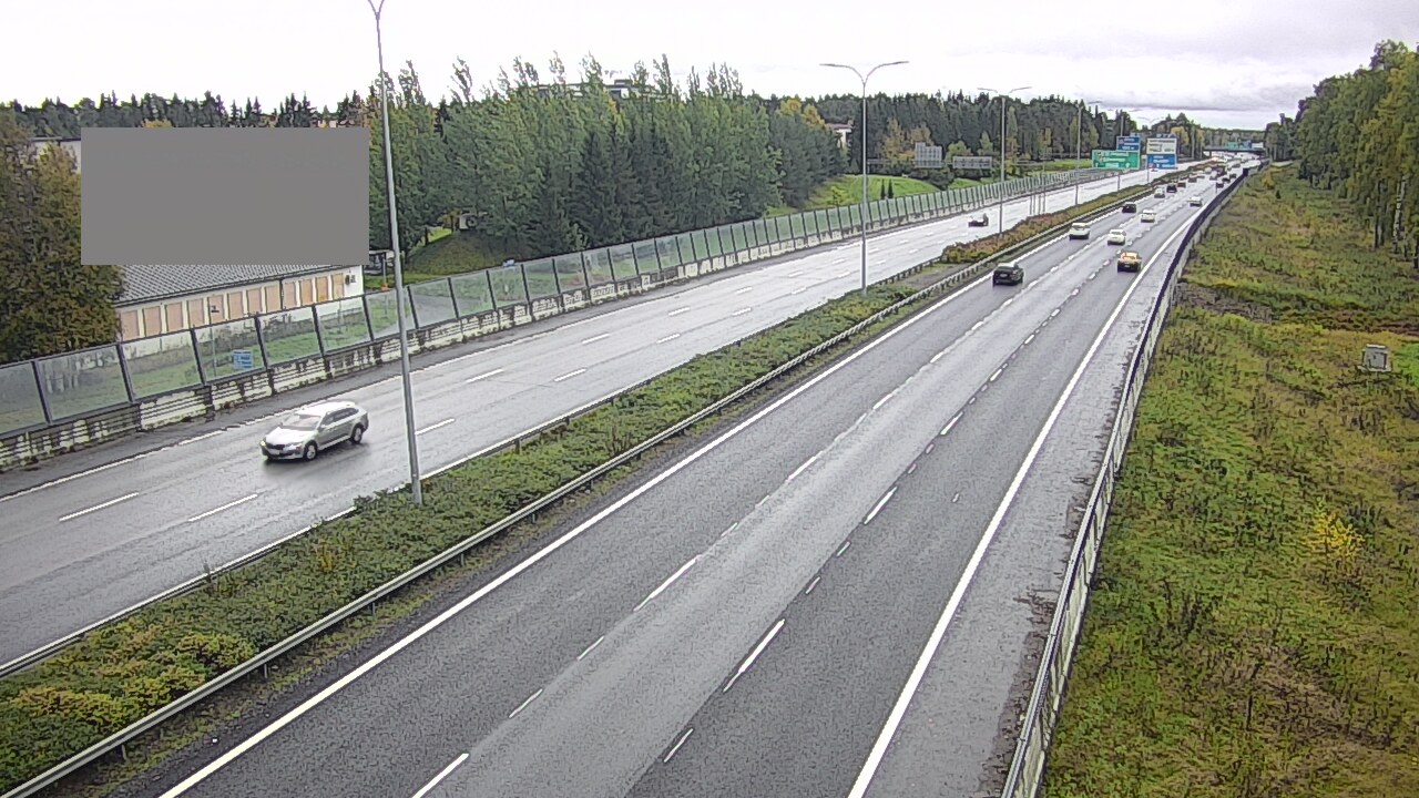 Weather Camera Image Road 4 Oulu, Intiö, Oulu, Pohjois-Pohjanmaa