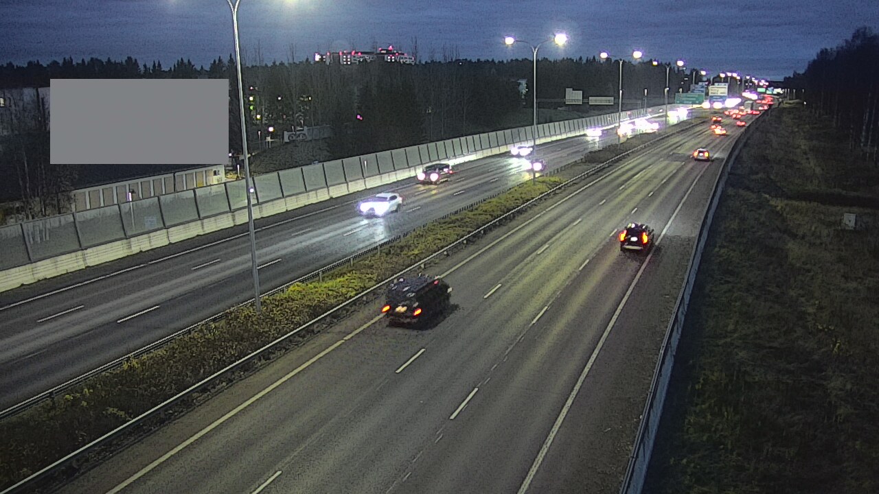 Kelikamerat Kuva Tie 4 Oulu Intiö, Oulu, Pohjois-Pohjanmaa