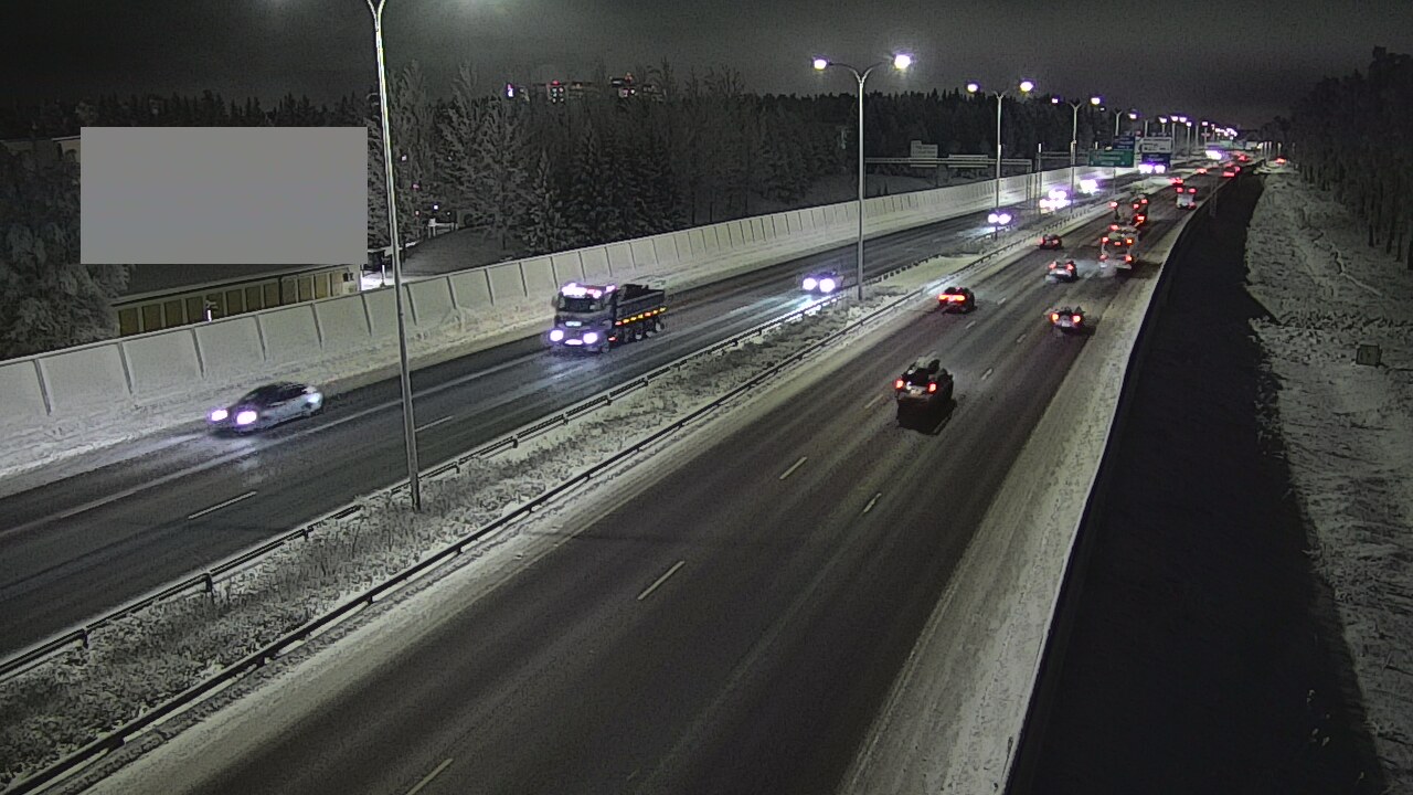 Kelikamerat Kuva Tie 4 Oulu Intiö, Oulu, Pohjois-Pohjanmaa