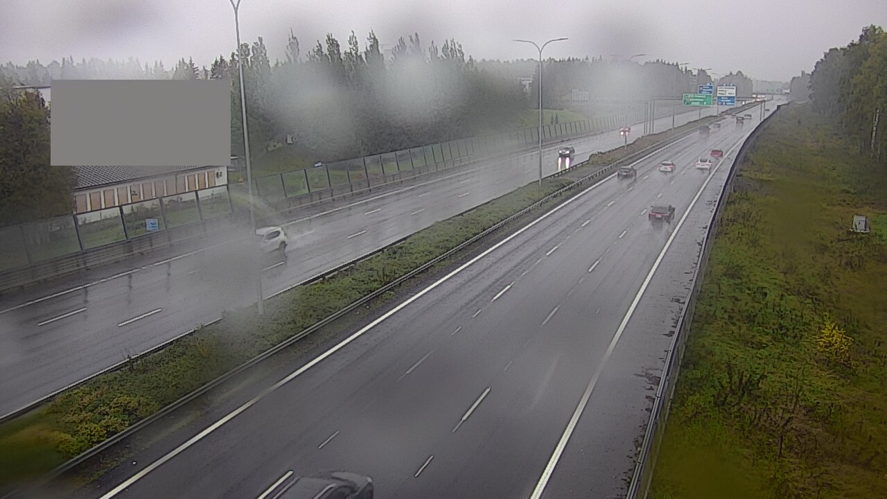 Weather Camera Image Road 4 Oulu, Intiö, Oulu, Pohjois-Pohjanmaa