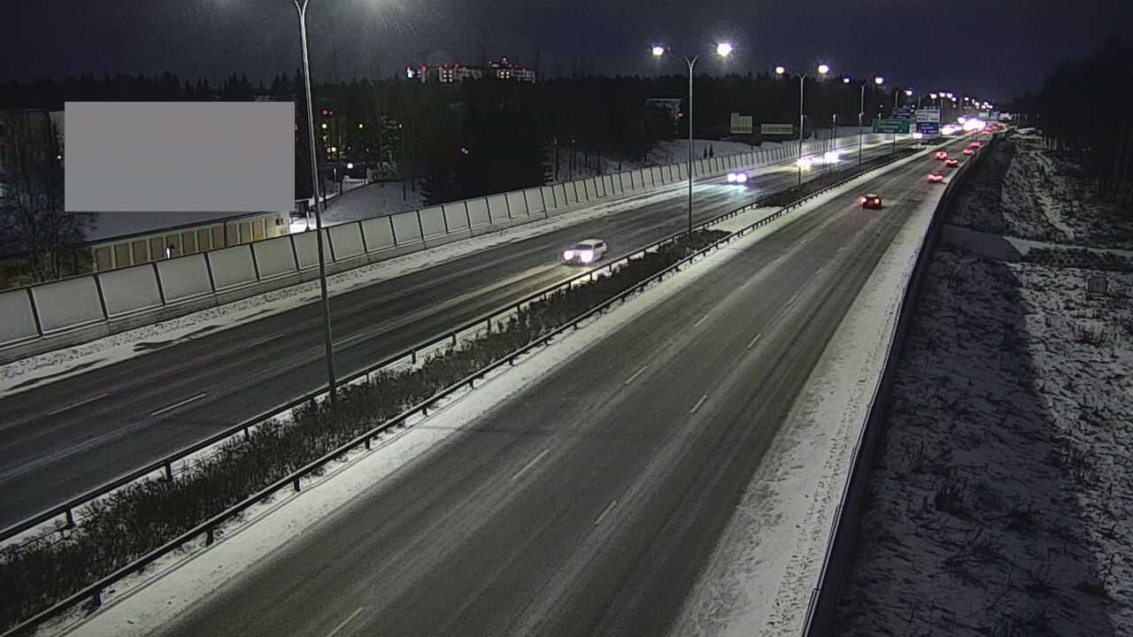 Kelikamerat Kuva Tie 4 Oulu Intiö, Oulu, Pohjois-Pohjanmaa