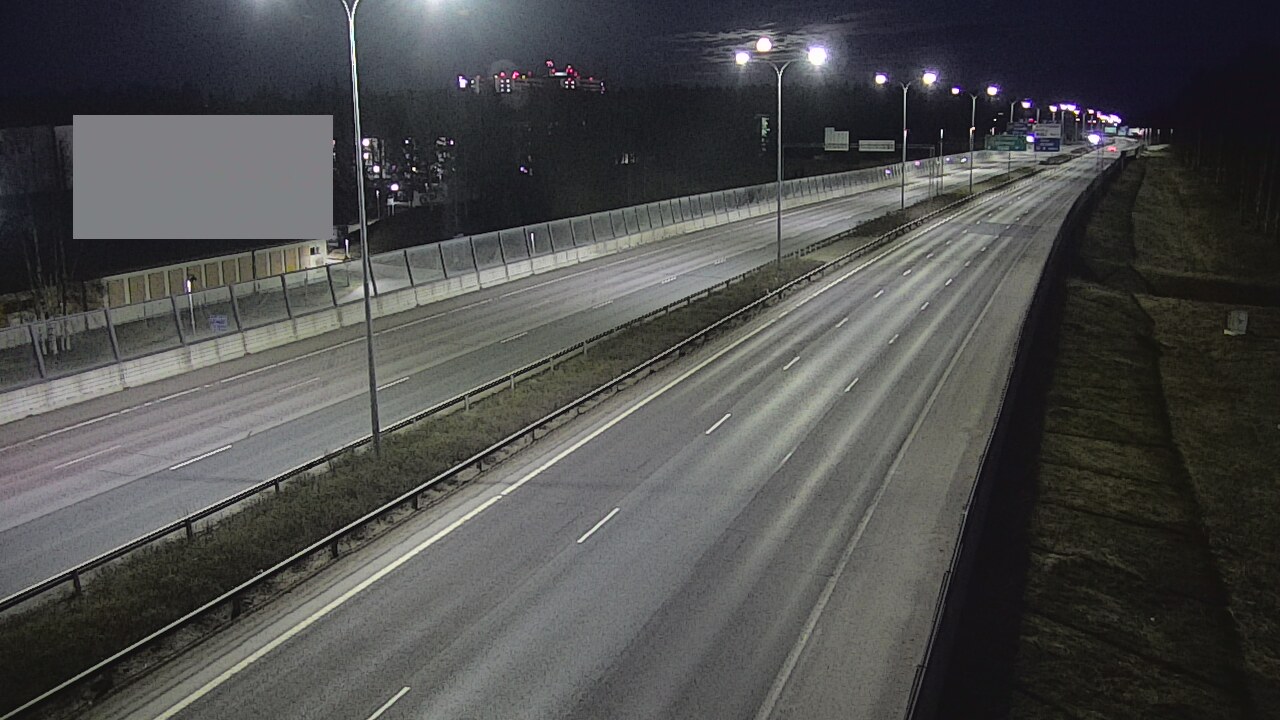 Weather Camera Image Väg 4 Uleåborg, Intiö, Oulu, Pohjois-Pohjanmaa