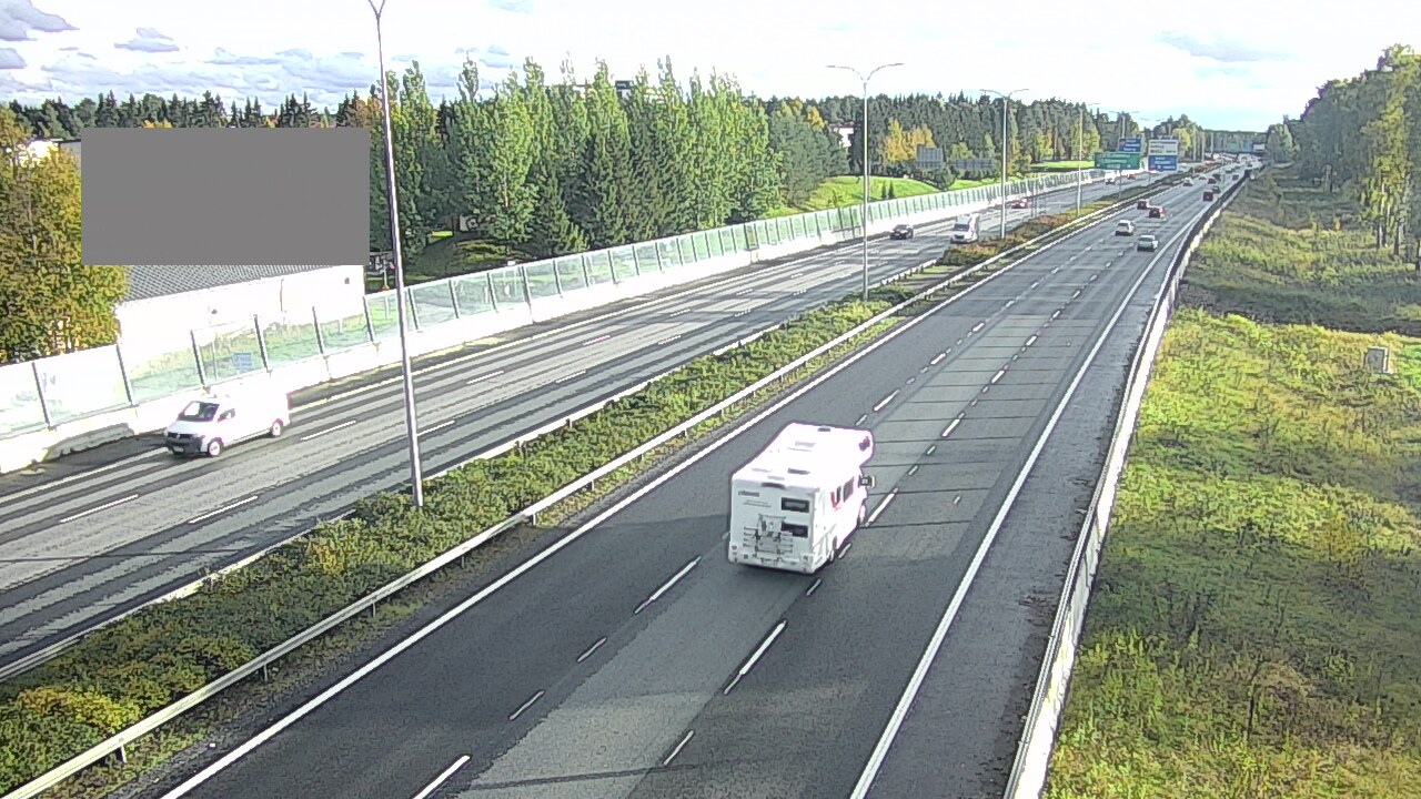 Kelikamerat Kuva Tie 4 Oulu Intiö, Oulu, Pohjois-Pohjanmaa