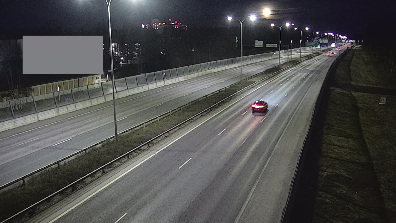 Weather Camera Image Väg 4 Uleåborg, Intiö, Oulu, Pohjois-Pohjanmaa