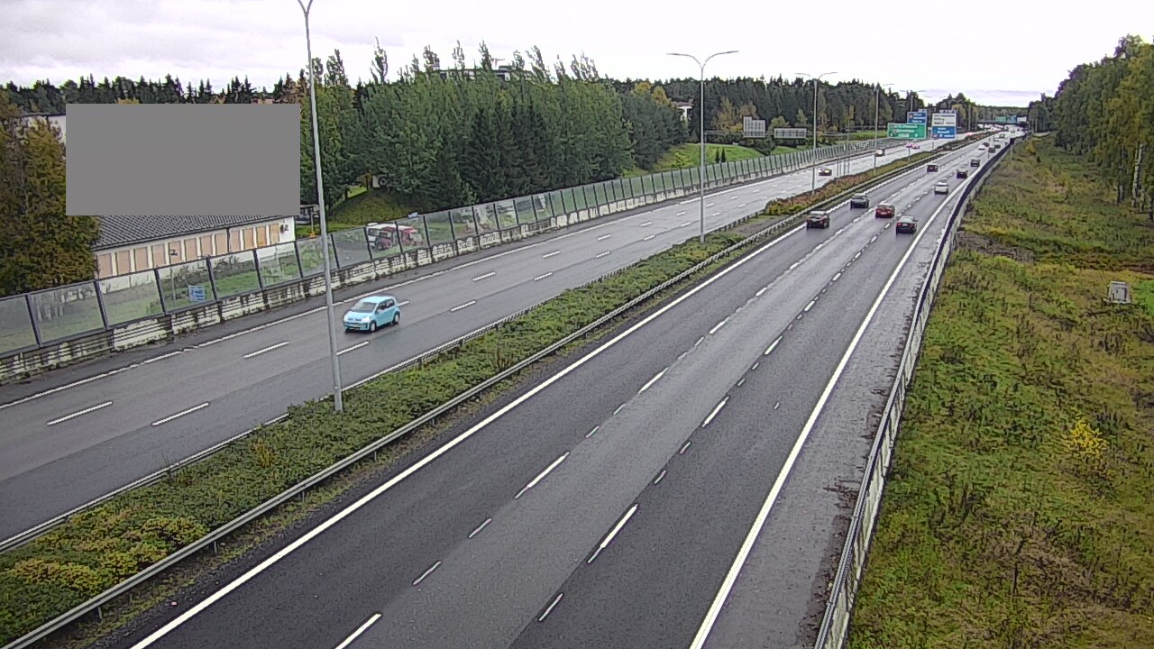 Weather Camera Image Road 4 Oulu, Intiö, Oulu, Pohjois-Pohjanmaa