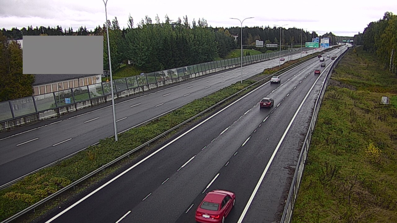 Weather Camera Image Road 4 Oulu, Intiö, Oulu, Pohjois-Pohjanmaa