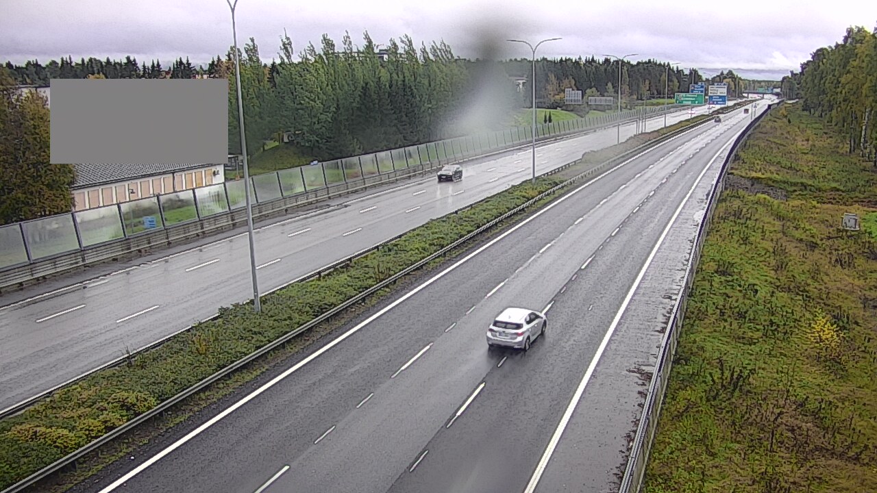 Weather Camera Image Road 4 Oulu, Intiö, Oulu, Pohjois-Pohjanmaa