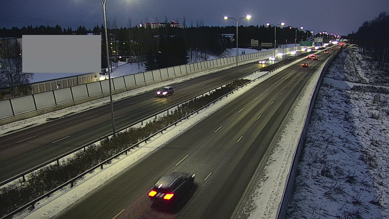 Kelikamerat Kuva Tie 4 Oulu Intiö, Oulu, Pohjois-Pohjanmaa