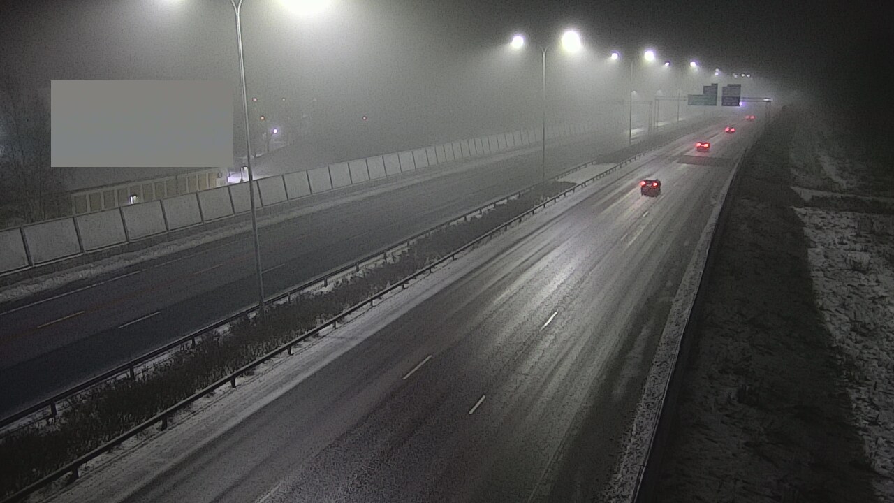 Weather Camera Image Väg 4 Uleåborg, Intiö, Oulu, Pohjois-Pohjanmaa