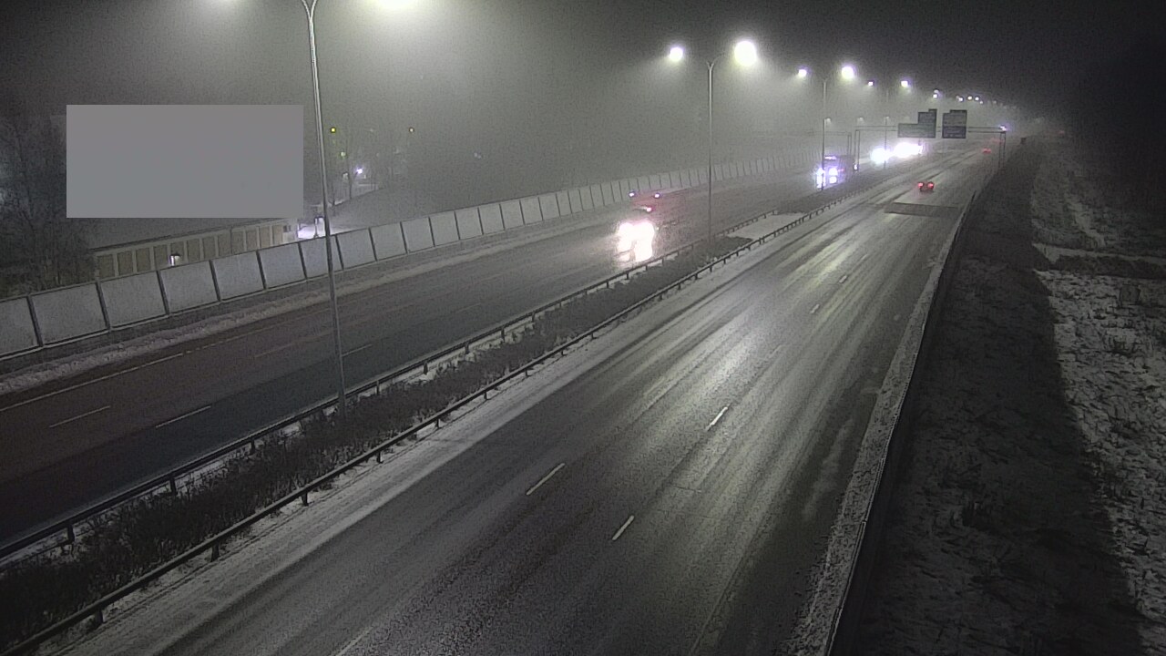 Weather Camera Image Väg 4 Uleåborg, Intiö, Oulu, Pohjois-Pohjanmaa