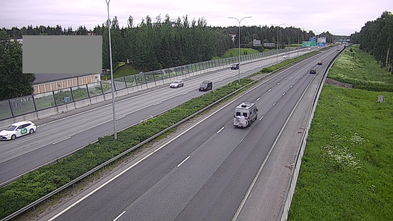 Kelikamerat Kuva Tie 4 Oulu Intiö, Oulu, Pohjois-Pohjanmaa