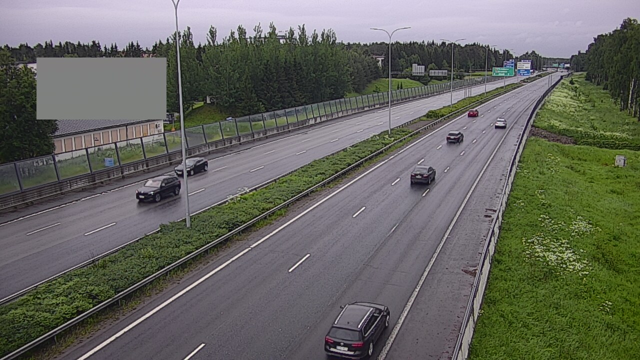 Weather Camera Image Road 4 Oulu, Intiö, Oulu, Pohjois-Pohjanmaa