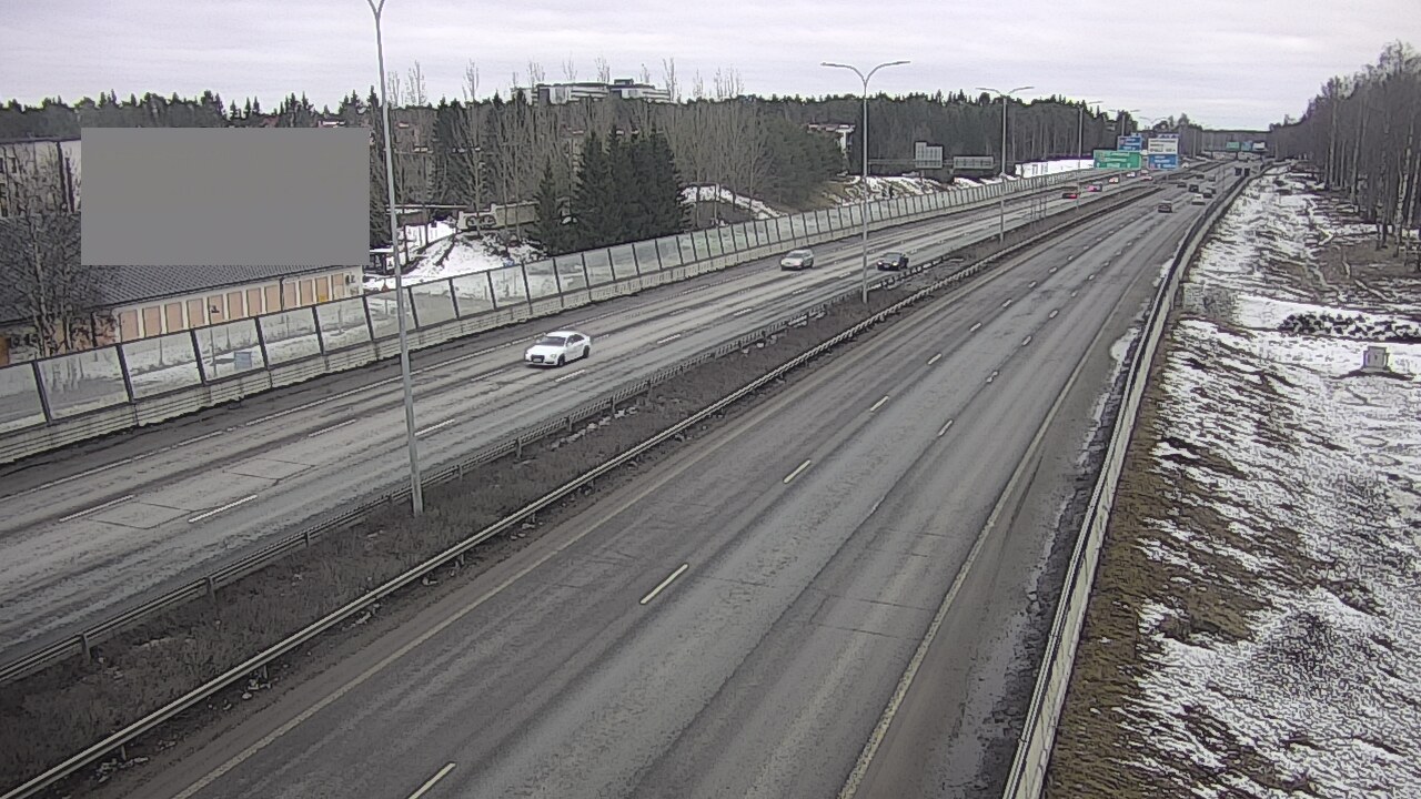 Weather Camera Image Road 4 Oulu, Intiö, Oulu, Pohjois-Pohjanmaa