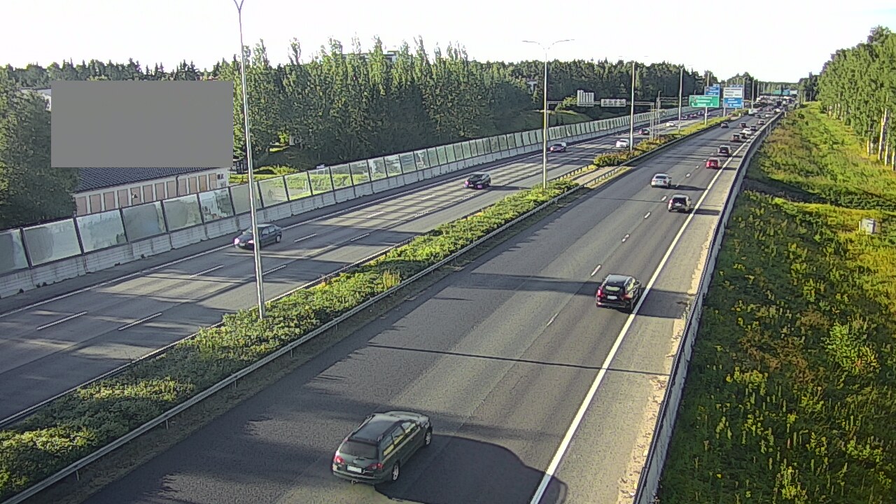 Weather Camera Image Road 4 Oulu, Intiö, Oulu, Pohjois-Pohjanmaa