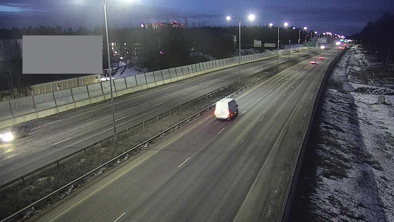 Kelikamerat Kuva Tie 4 Oulu Intiö, Oulu, Pohjois-Pohjanmaa