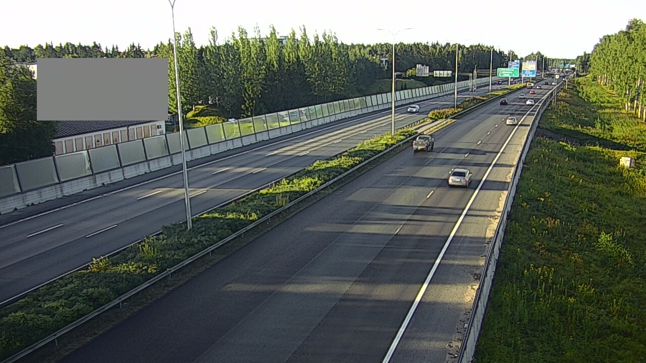 Weather Camera Image Road 4 Oulu, Intiö, Oulu, Pohjois-Pohjanmaa