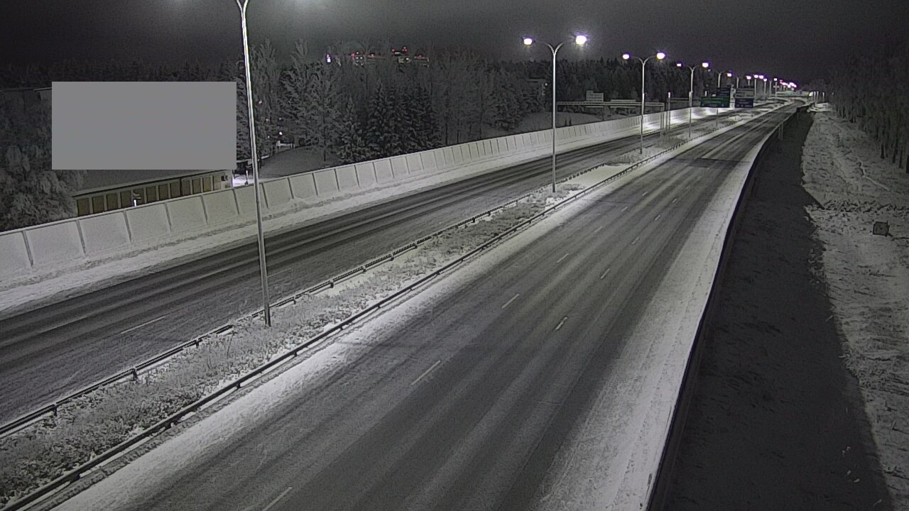 Weather Camera Image Road 4 Oulu, Intiö, Oulu, Pohjois-Pohjanmaa