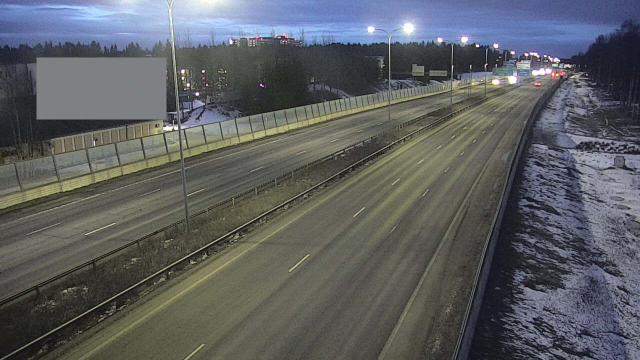 Kelikamerat Kuva Tie 4 Oulu Intiö, Oulu, Pohjois-Pohjanmaa