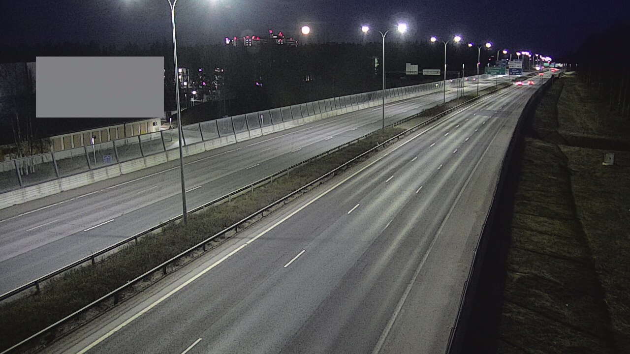 Weather Camera Image Väg 4 Uleåborg, Intiö, Oulu, Pohjois-Pohjanmaa