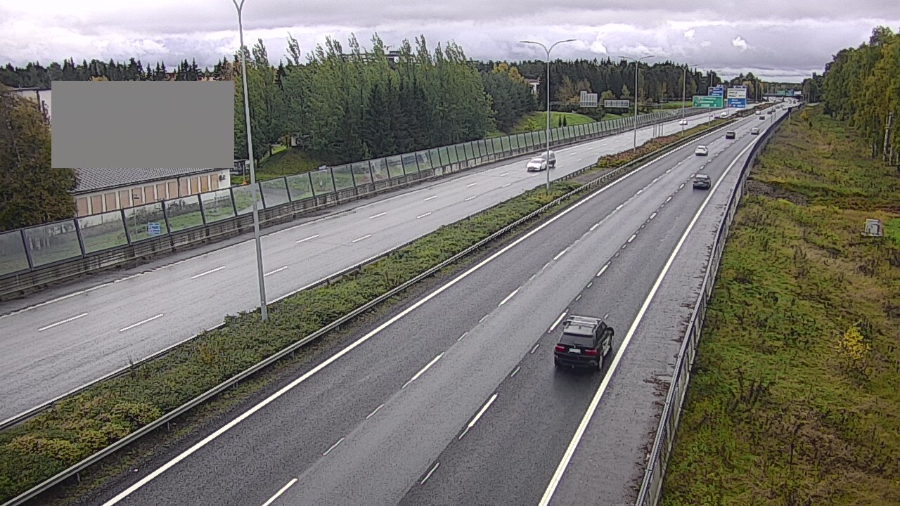Weather Camera Image Road 4 Oulu, Intiö, Oulu, Pohjois-Pohjanmaa