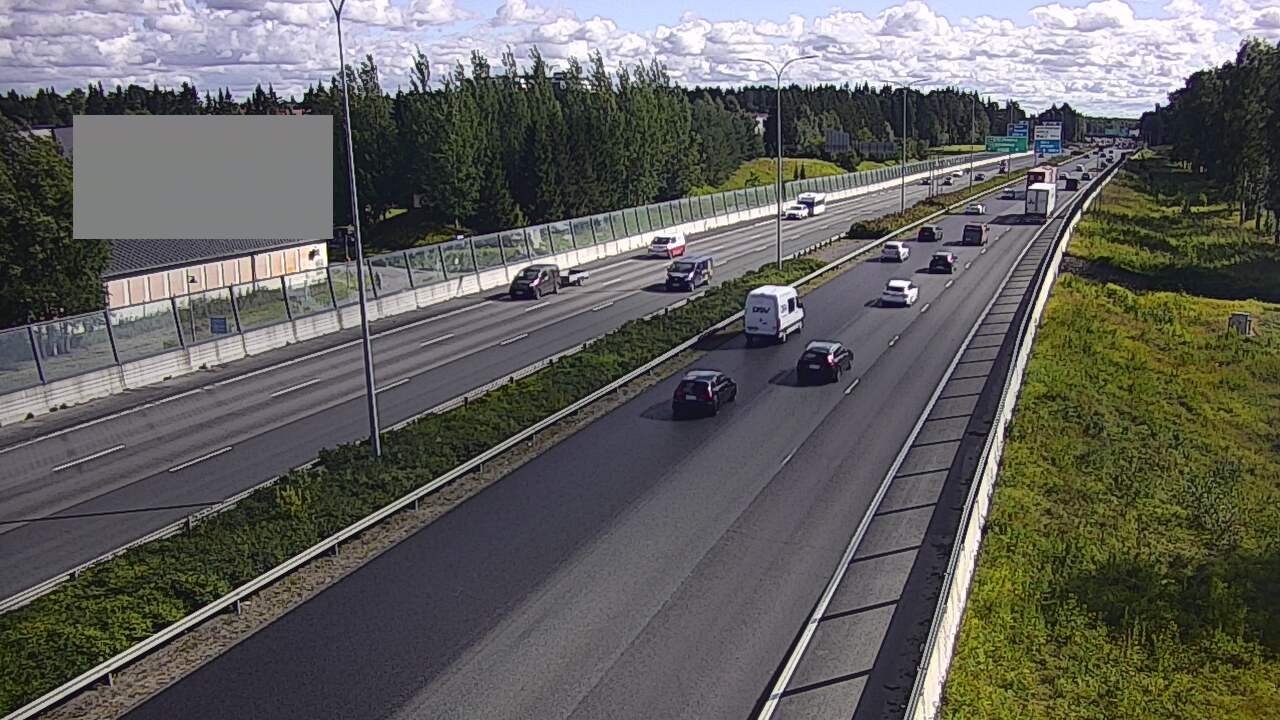 Kelikamerat Kuva Tie 4 Oulu Intiö, Oulu, Pohjois-Pohjanmaa