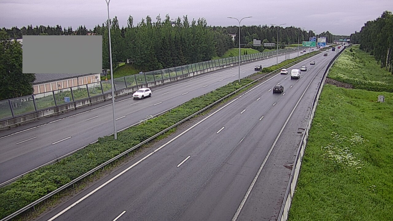 Weather Camera Image Road 4 Oulu, Intiö, Oulu, Pohjois-Pohjanmaa
