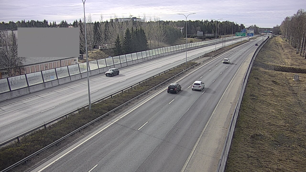 Kelikamerat Kuva Tie 4 Oulu Intiö, Oulu, Pohjois-Pohjanmaa