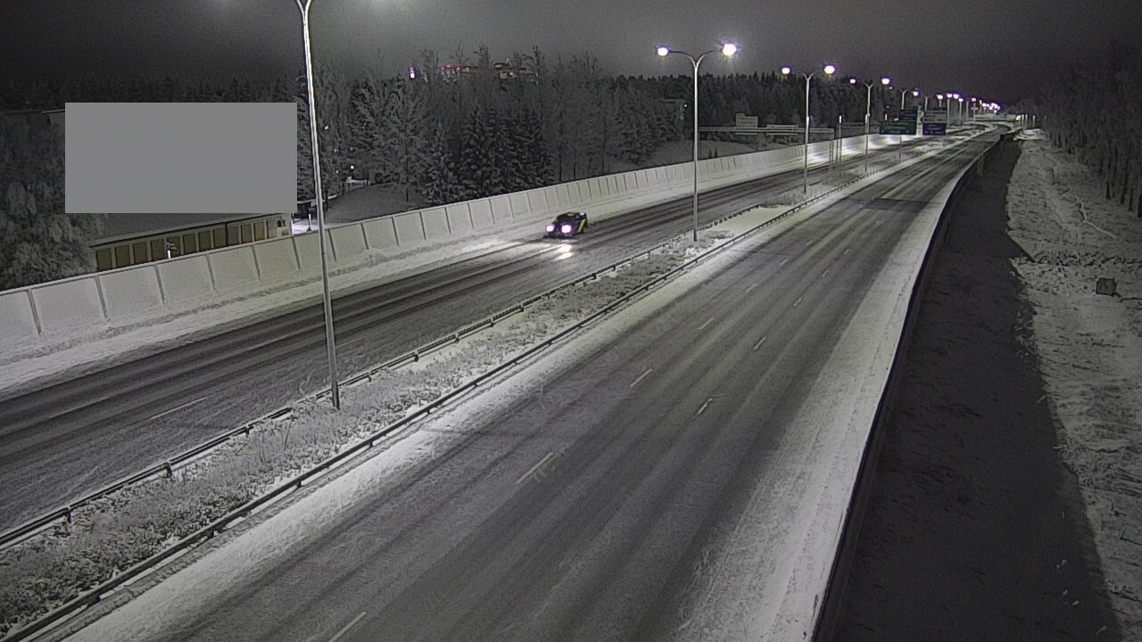 Weather Camera Image Road 4 Oulu, Intiö, Oulu, Pohjois-Pohjanmaa